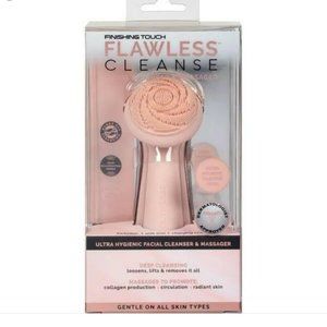 Finishing Touch Flawless Cleanse Silicone Face Scrubber and Cleanser, BRAND NEW